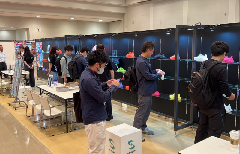 （圖片來源：星世線STARAY日本神戶鞋履展會現場）